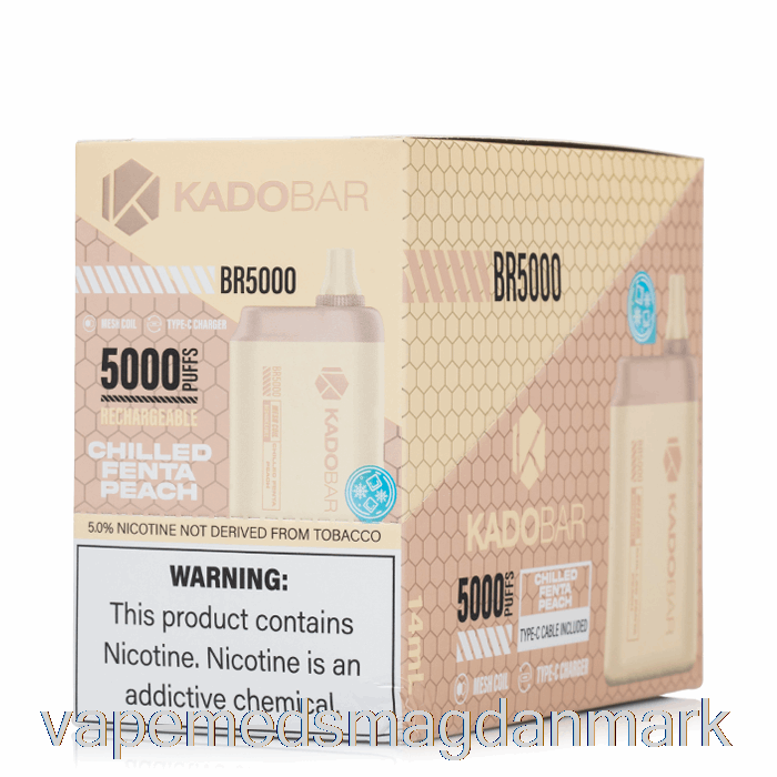 Vape Væske [5-pack] Kado Bar Br5000 Engangs